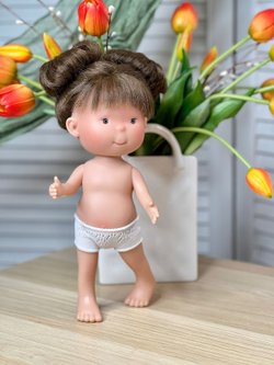 Кукла для девочки виниловая 30см Пиппа без одежды (2899W3)