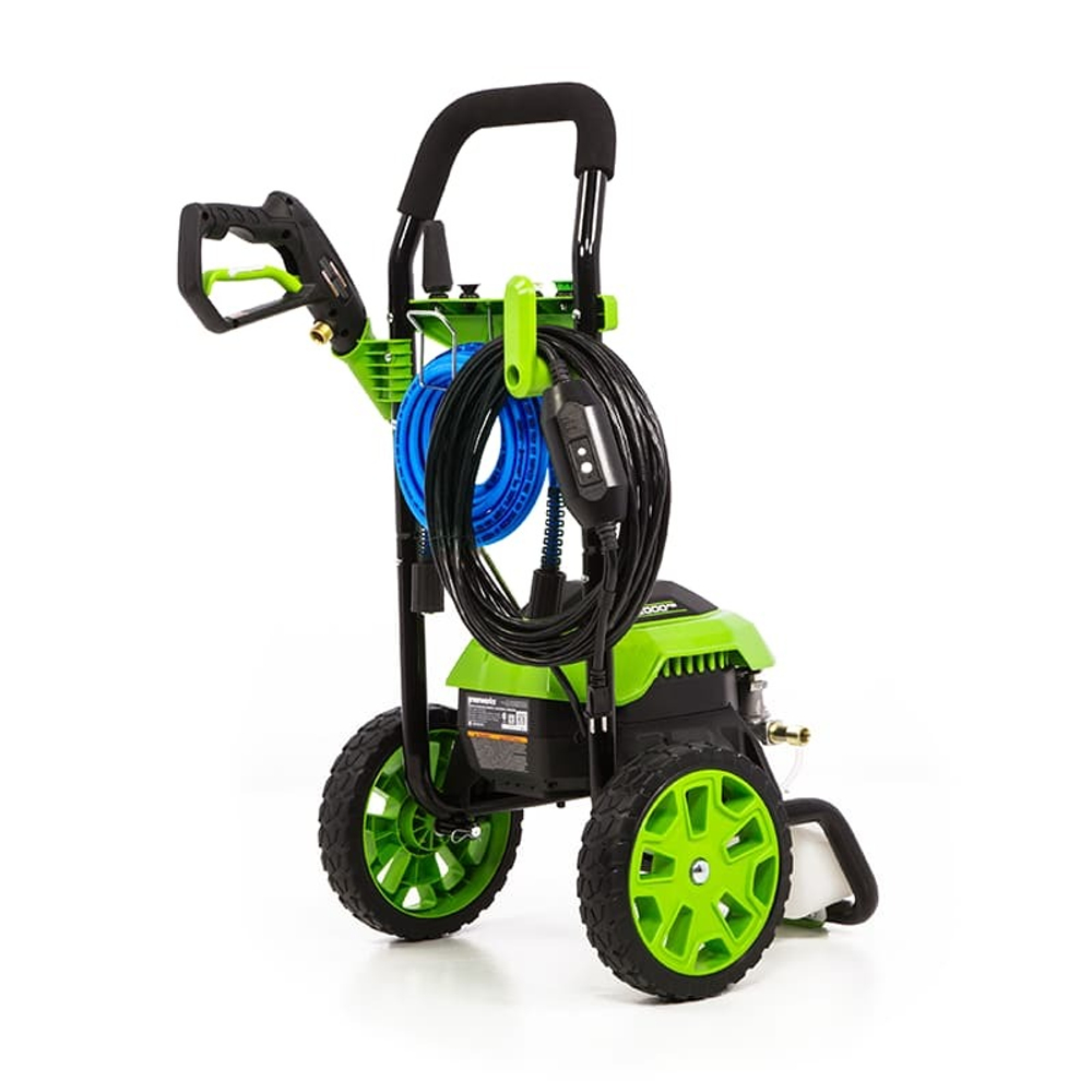Мойка высокого давления электрическая Greenworks Арт. 5105507, 2000 Вт, 140 бар