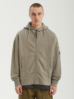 Мужская Толстовка In Brushed Emerized Diagonal Fleece