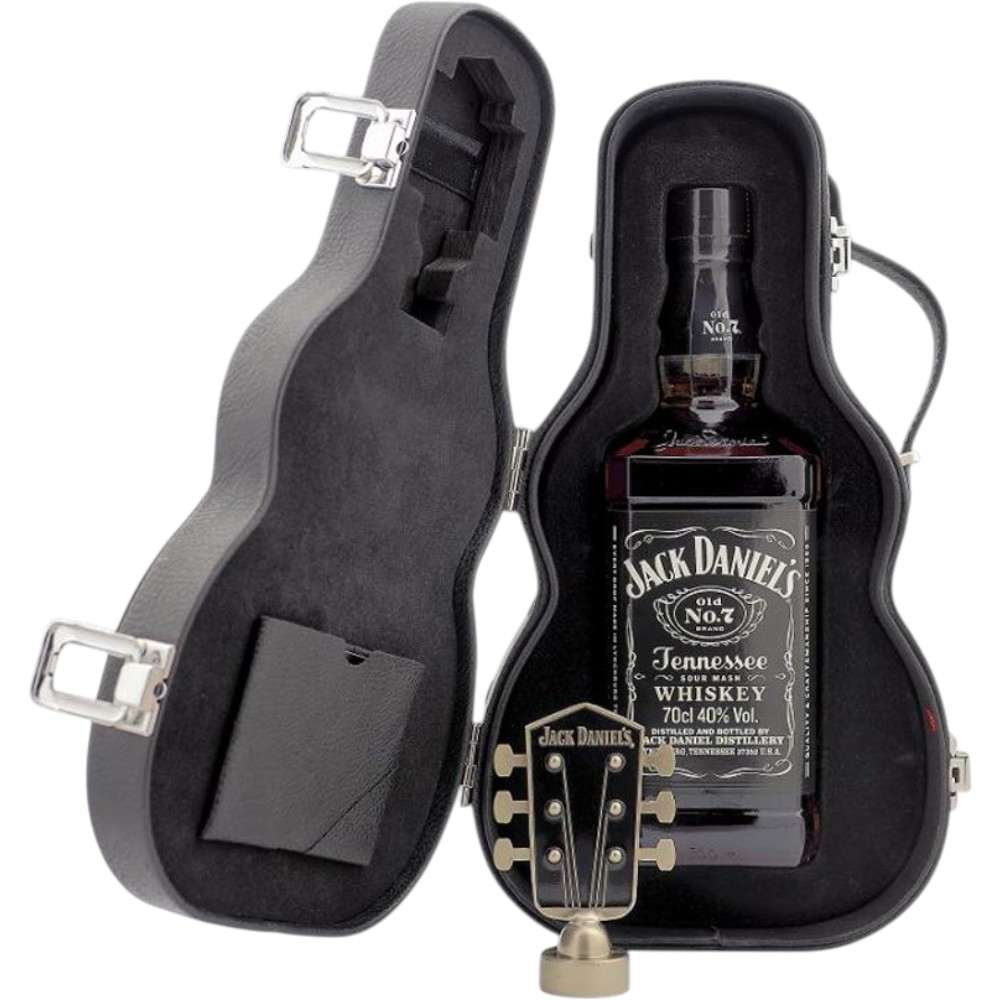 Виски Jack Daniel's 0,7 л. В футляре гитары