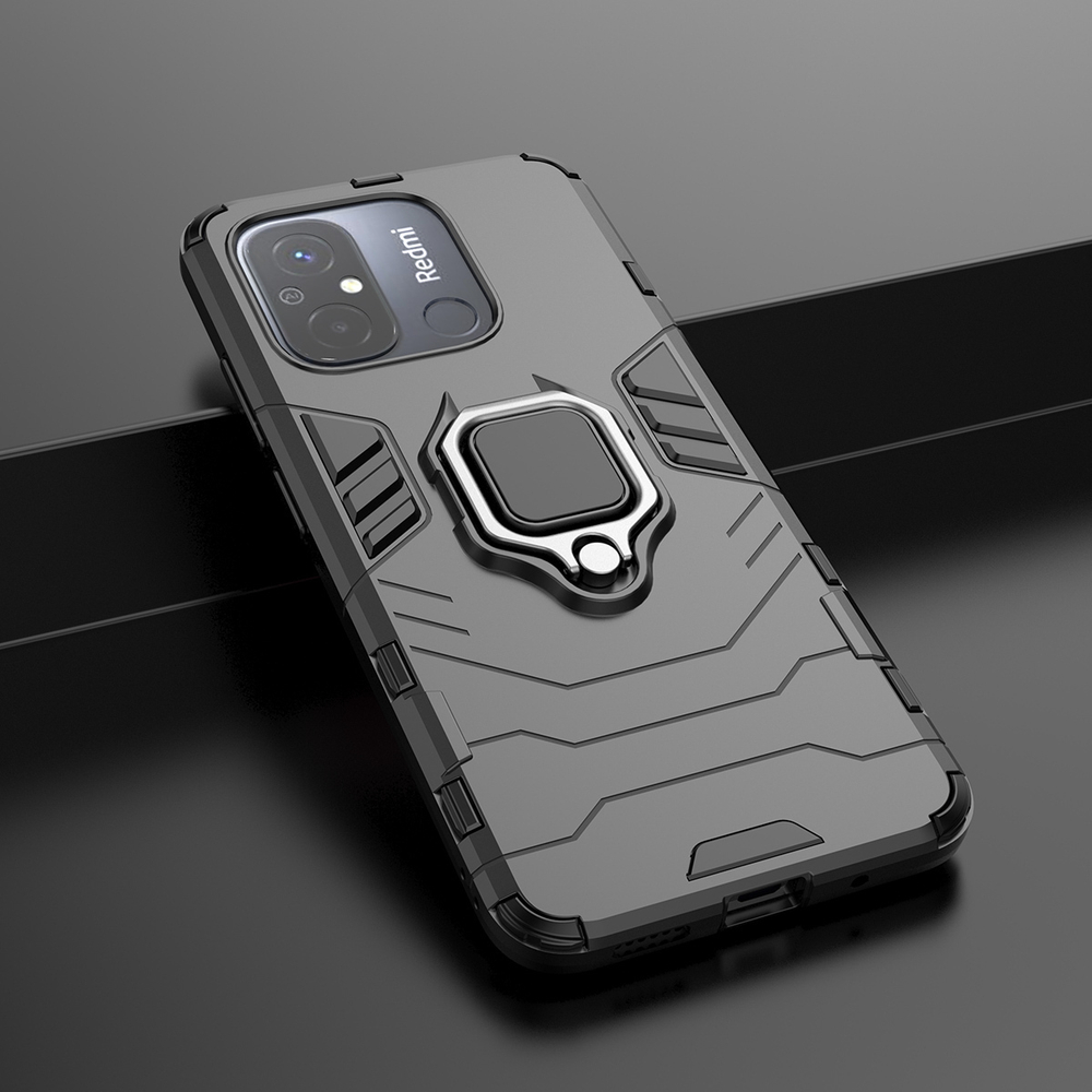 Противоударный чехол с кольцом Panther Case для Redmi 12C