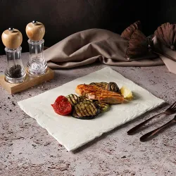 Блюдо прямоугольное 34*24 см h1 см Elephant Ivory P.L. Proff Cuisine [3]
