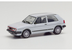 Автомобиль VW Golf II GTI, серебристый металлик