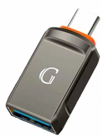 Переходник Gurdini Zinc Alloy OTG Adapter USB to Type-C Titan