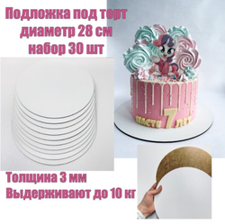 Подложка для десерта диаметр 30 см