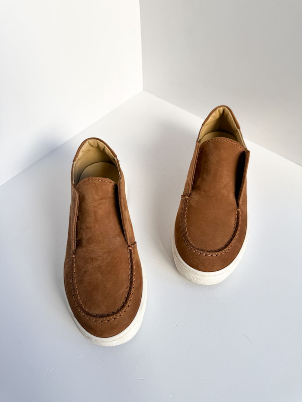 Замшевые лоферы Montelpare, 32