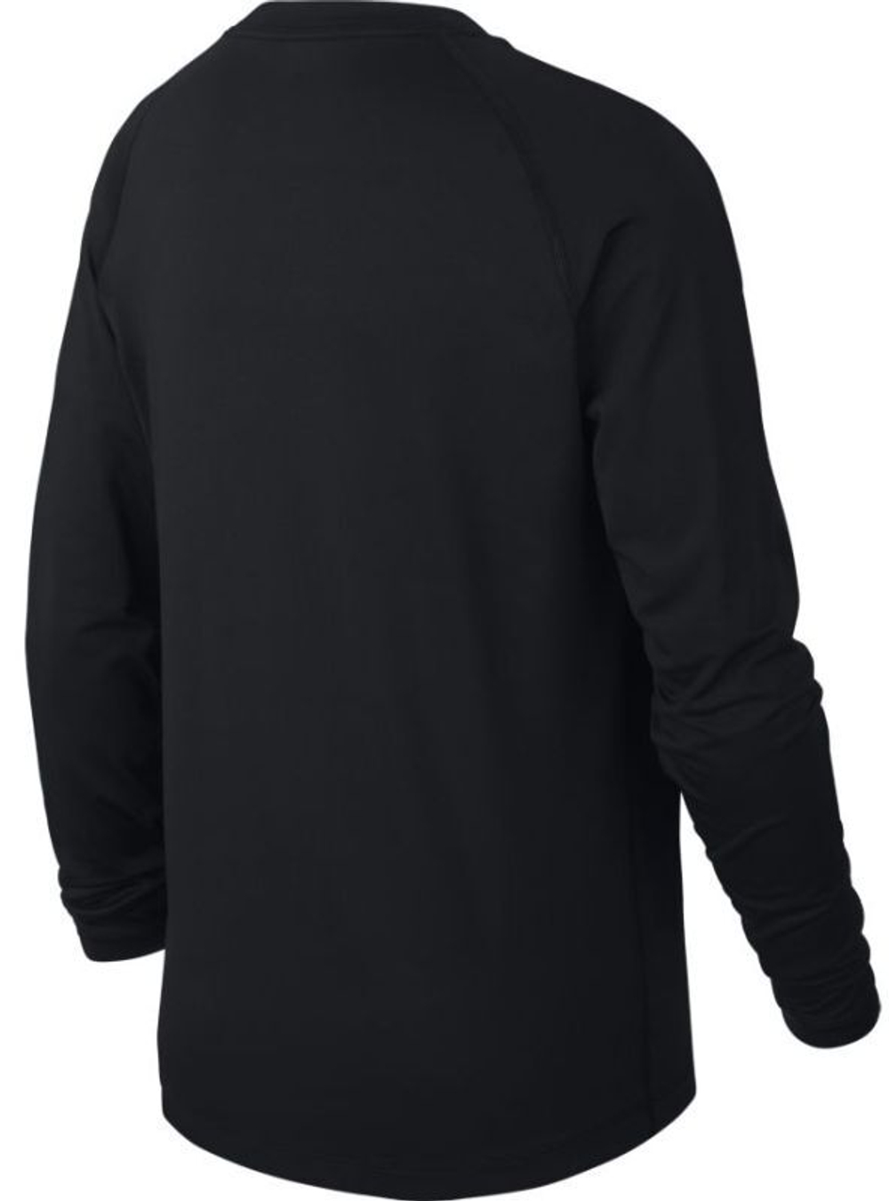 Футболка для мальчика теннисная Nike Pro LS FTTD Top B - black/white