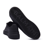 Кожаные кроссовки Balmain - черный(DM1VI288 LVTR)