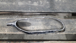 Накладка юбки заднего бампера Mercedes S (W222) 17-20 Б/У Оригинал A2228853000