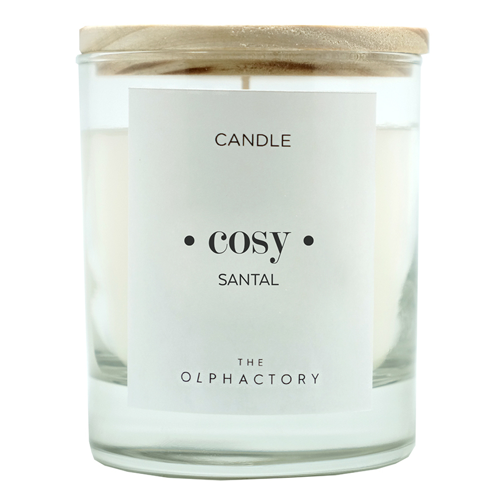 Свеча ароматическая the olphactory, cosy, Сандал 40 ч
