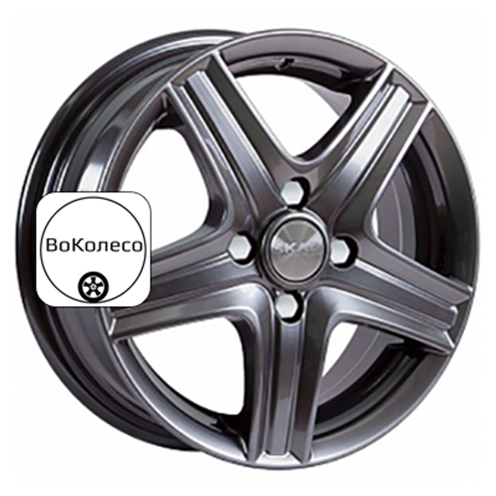5,5x14/4x98 ET38 D58,6 Магнум (КЛ160) Графит СКАД
