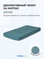 Чехол для матраса в цвет кровати для диван-кровати Крекер, Стич и Майло микровелюр