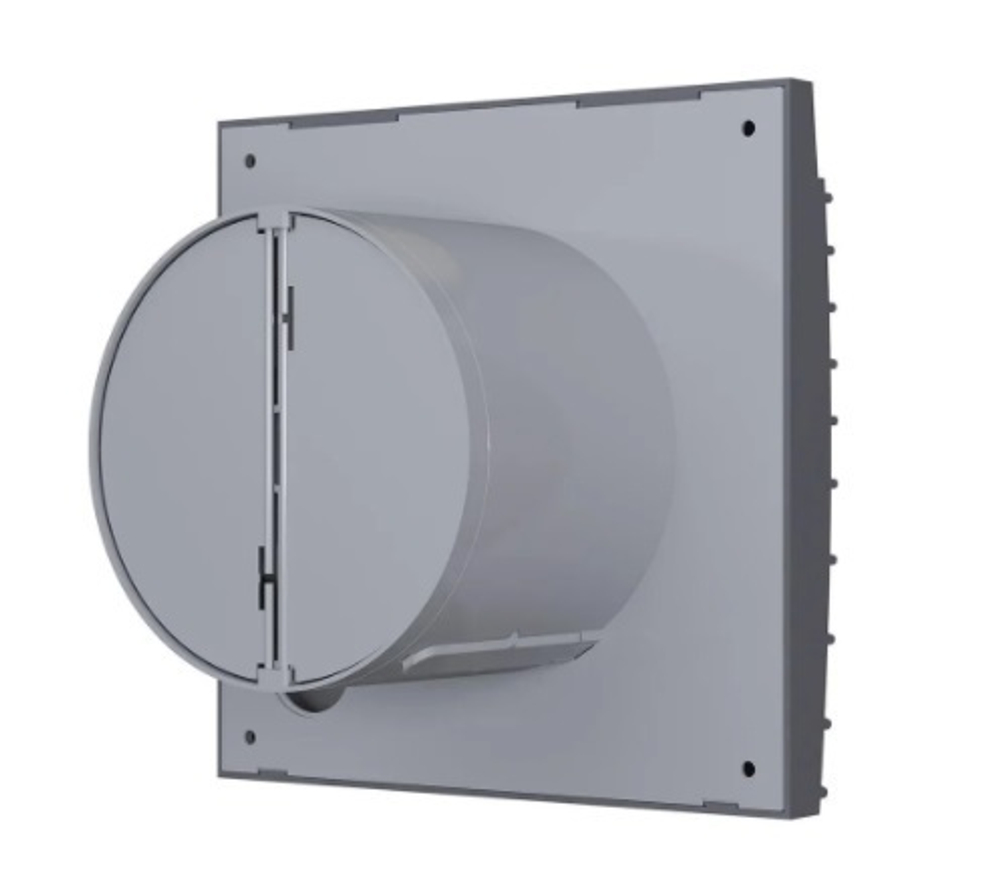 Вентилятор накладной ERA DiCiTi SILENT 5C gray metal dØ125