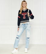 Свитер Tommy Jeans - темно-синий(DW0DW18519)