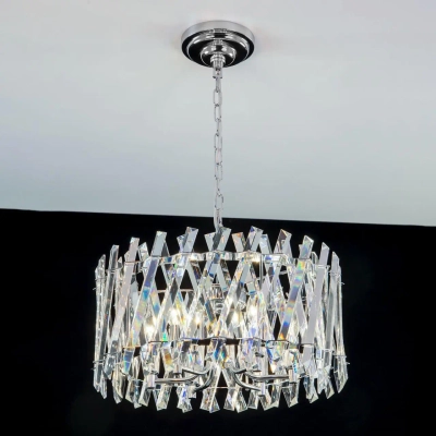 Citilux Ингвар CL334261 Люстра подвесная хрустальная Хром