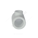 Тройник PP-R переходной белый Дн 63х25х63 внутренняя пайка VALFEX 10632563