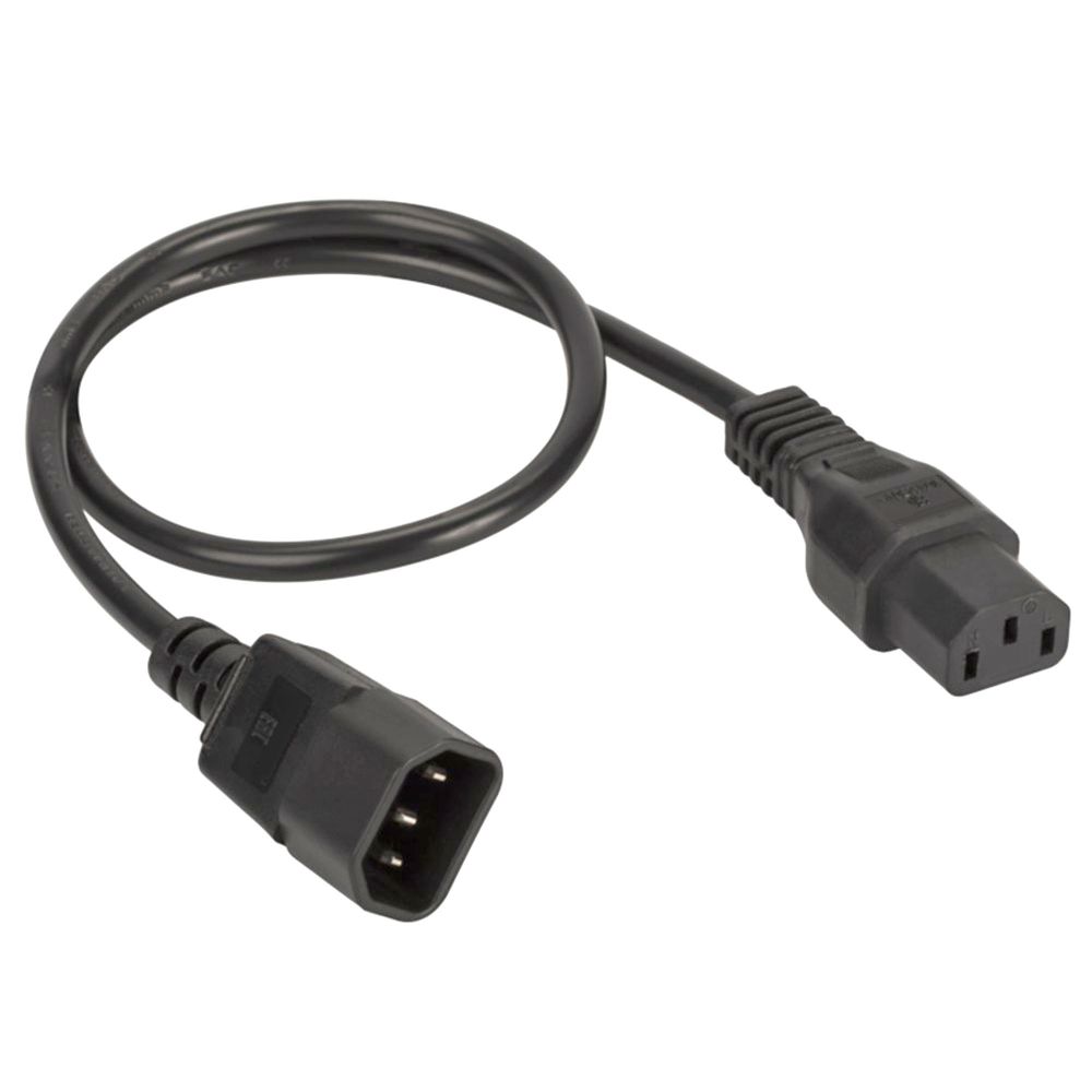Кабель питания ДКС, IEC320 C13 - IEC320 C14, 1.8 м, сечение 3 х 1,5 мм