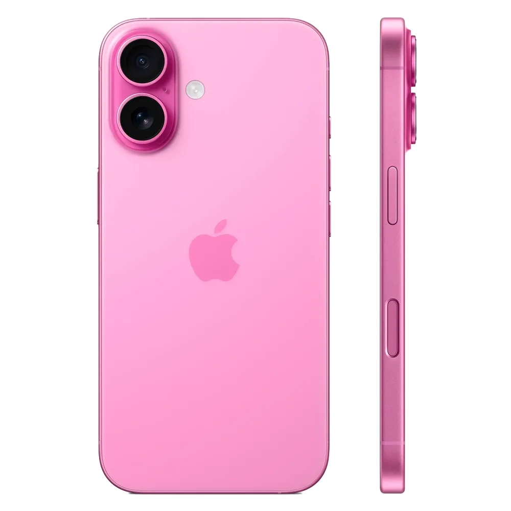 Смартфон Apple iPhone 16 256GB, eSIM, Pink (Розовый)