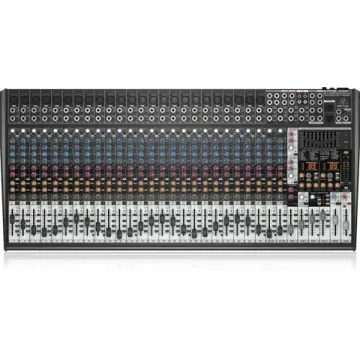 Behringer SX3242FX - микшер,24 моновхода, 2 осн. и 2 дополн.стереовхода, 4 AUX-шины, 4 подгруппы