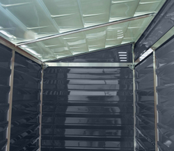 Сарай из поликарбоната Palram SkyLight Pent 4x6 grey