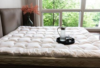 Наматрасник-топпер всесезонный 140х200 German Grass Коттони (Topper Cotton)