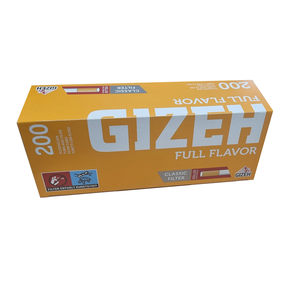 Гильзы для сигарет "Gizeh" Regular Full Flavour 200шт. Товар уцененный