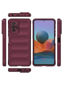 Противоударный чехол Flexible Case для Xiaomi Redmi Note 10 Pro