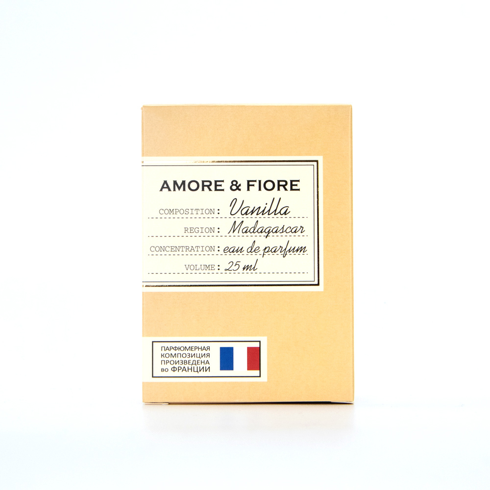 Вода парфюмерная Amore &amp; Fiore Vanilla Madagascar (Аморе Энд Фьоре Ванилла Мадагаскар) – 25ml for women