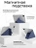 Чехол книжка для iPad Air 13" M2 / Pro 12,9" (3,4,5,6 gen) Gurdini Origami Case Темно Синий