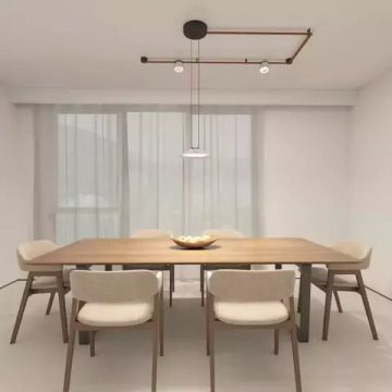Комплект ременной трековой системы 44W 4000K DK55SET02-01-BR коричневый/белый Belty Denkirs