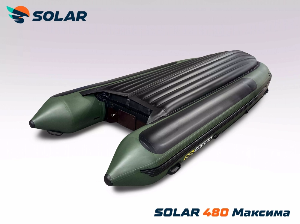 Лодка надувная моторная solar-480 к