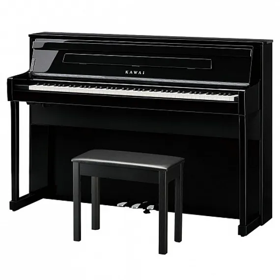 KAWAI CA901 EP - цифровое пианино, 88 клавиш, банкетка, механика Grand Feel III, цвет черный полиро