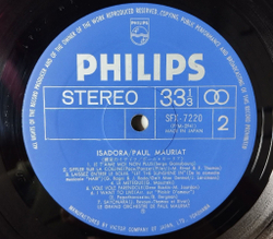 Винтажная виниловая пластинка LP Paul Mauriat Поль Мориа And His Orchestra Let The Sunshine In Midnight Cowboy (Japan 1970) (No Obi)
