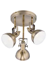 Светильник Sfera Sveta 85965/3C AB, 3×40 Вт, бронзовый