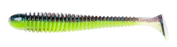 Виброхвосты съедобные LJ Pro Series Spark Tail 4,0in (10,1 см), цв. T53, 5 шт.