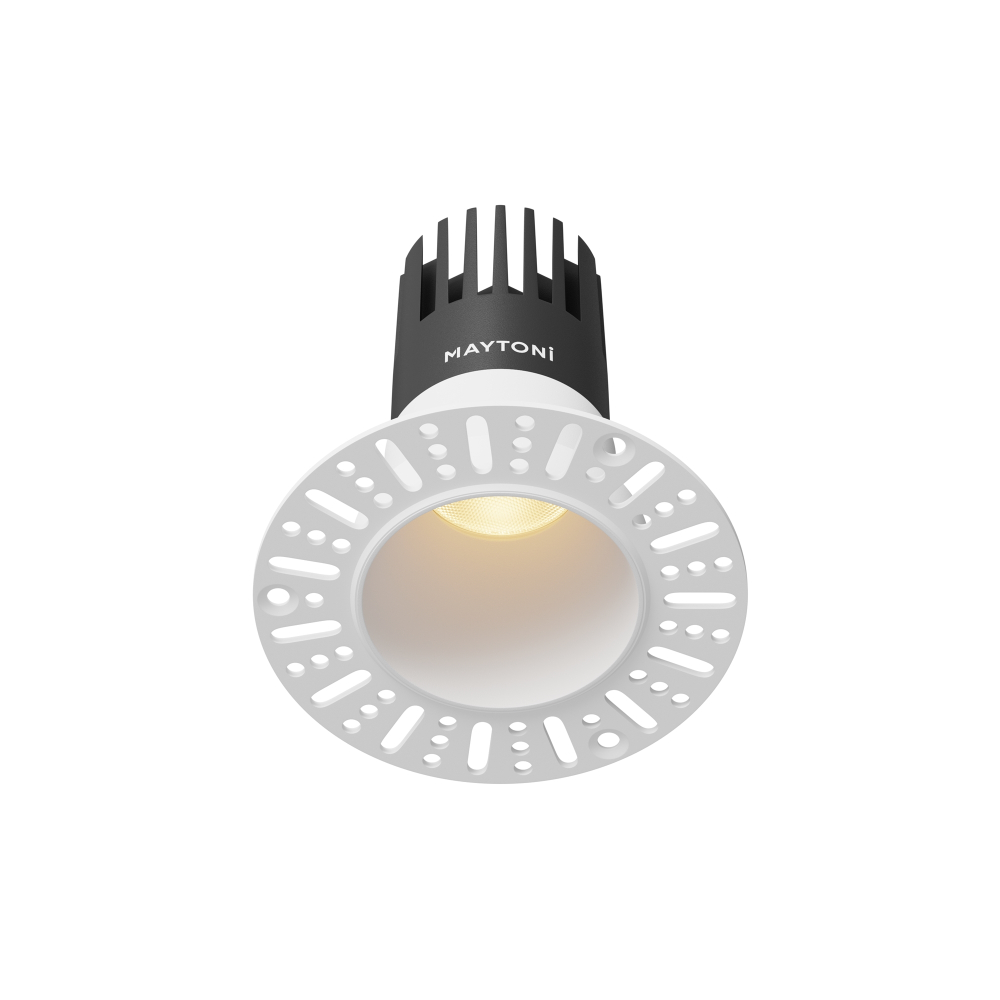 Встраиваемый светодиодный светильник Maytoni Dip DL120-10W-2.7K-TRS-W