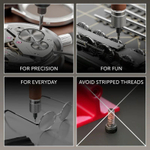 Lunar Artefacts Прецизионная электрическая отвертка Rota-Master Screwdriver Modernist Brown