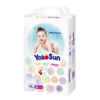 Подгузники-трусики YokoSun M 6-10кг 58шт