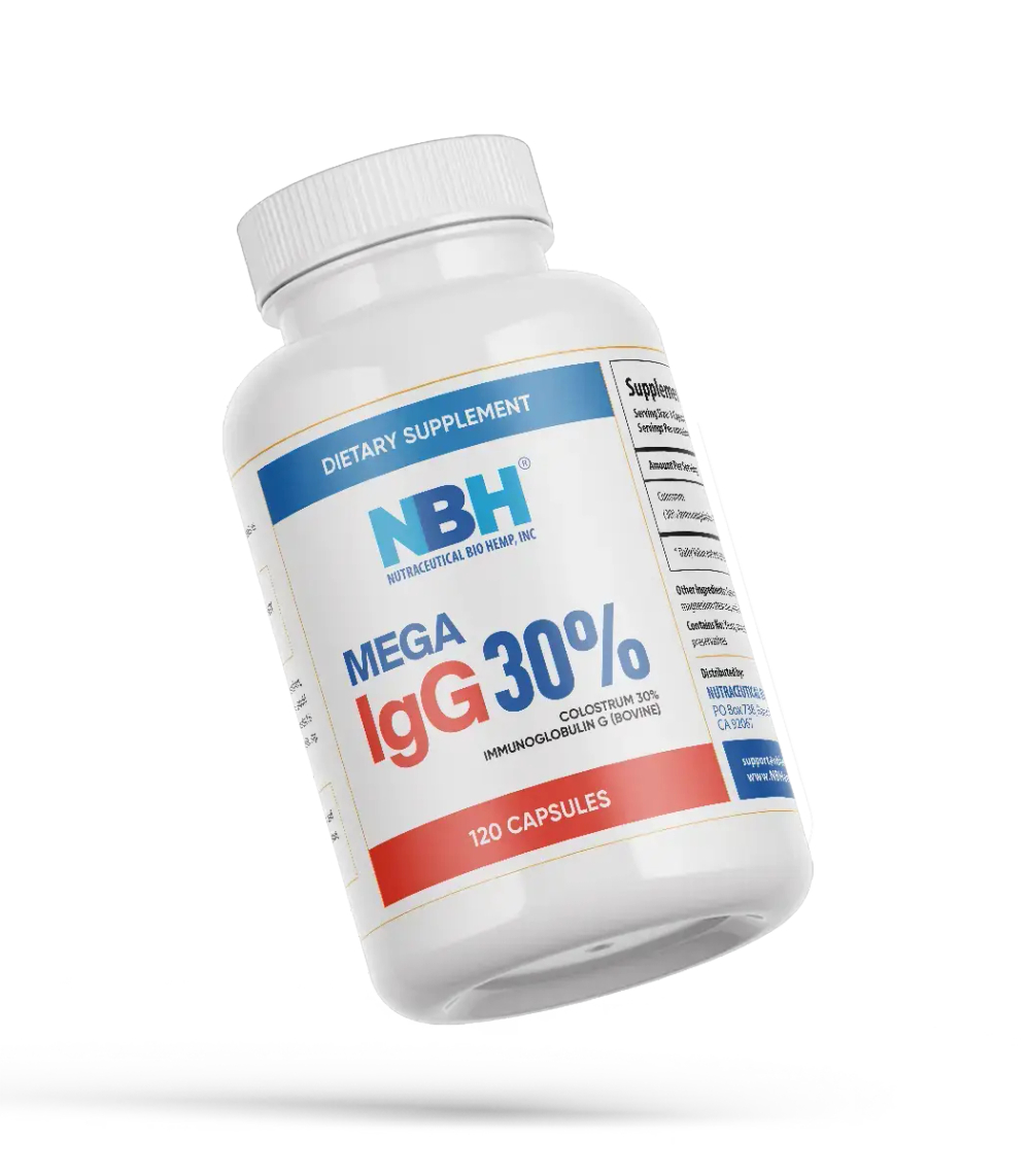 NBHemp - Mega Igg 30% - 120 capsules
