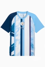 Футболка Puma Manchester City 26/27 Warm-Up - голубой