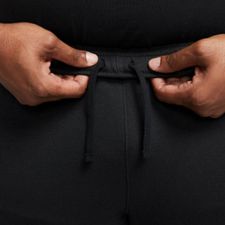 Мужские теннисные штаны Nike Sportswear Club Fleece Pants - black/black/white
