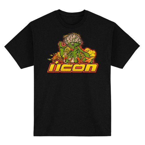 Купить Мотоодежда Футболка Icon Bugoid Blitz T-Shirt / Черный