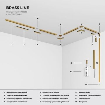 Соединительная планка 85231/00 Line Magnetic Elektrostandard