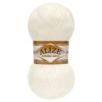 Пряжа Alize (Ализе) Angora Gold / уп.5 мот. по 100 г, 550м, 450 жемчужный A
