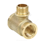 Тройник латунь переходной Ду 20х15х15 (3/4"х1/2"х1/2") ВР/НР/ВР VALFEX VF.132.L.034.012.012