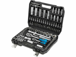 Набор инструментов 1/4", 1/2" 6 граней 108 предметов трек (TR13108)