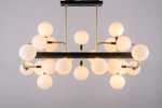 viaggio chandelier linear XL by Tech Lighting