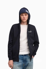 Кофта Puma Essentials No.1 Logo Full-Zip - темно-синий