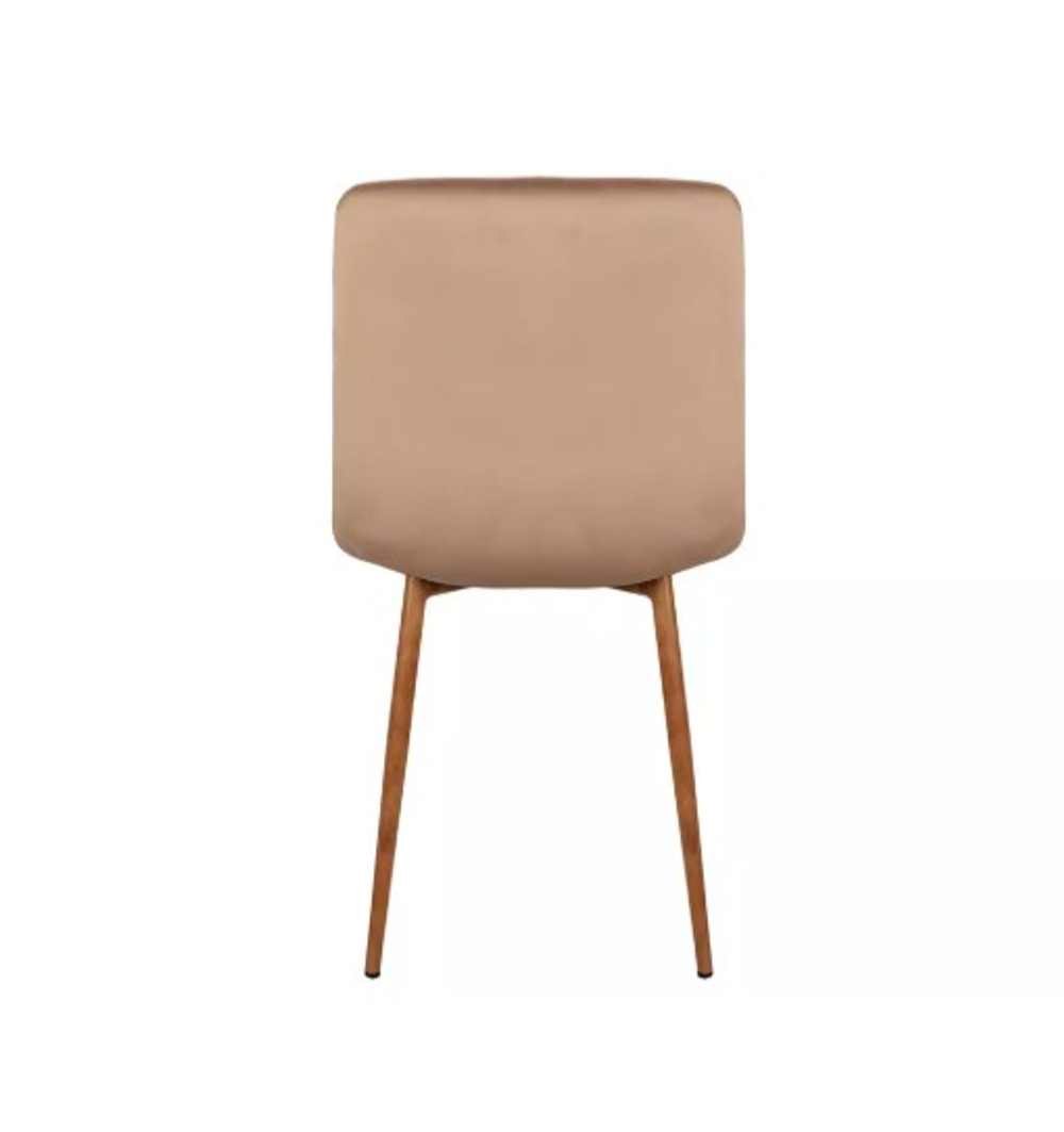 Стул SIGNAL MILA D Velvet Bluvel 28 бежевый/дуб