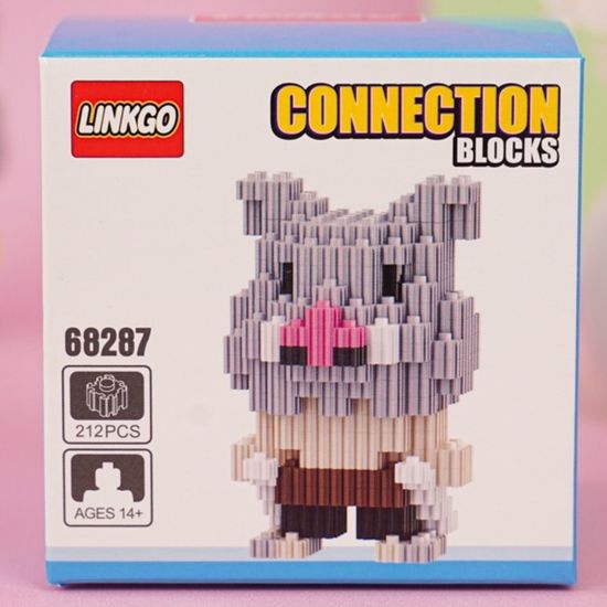 Конструктор "Mini Blocks Demon Slayer, Inosuke" 68287, (212 деталей)